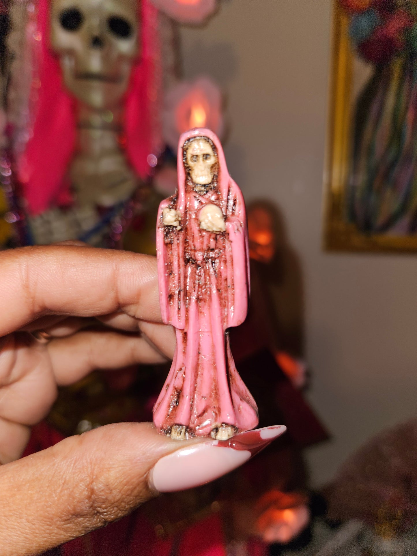 2.5" Mini Santa Muerte Statue