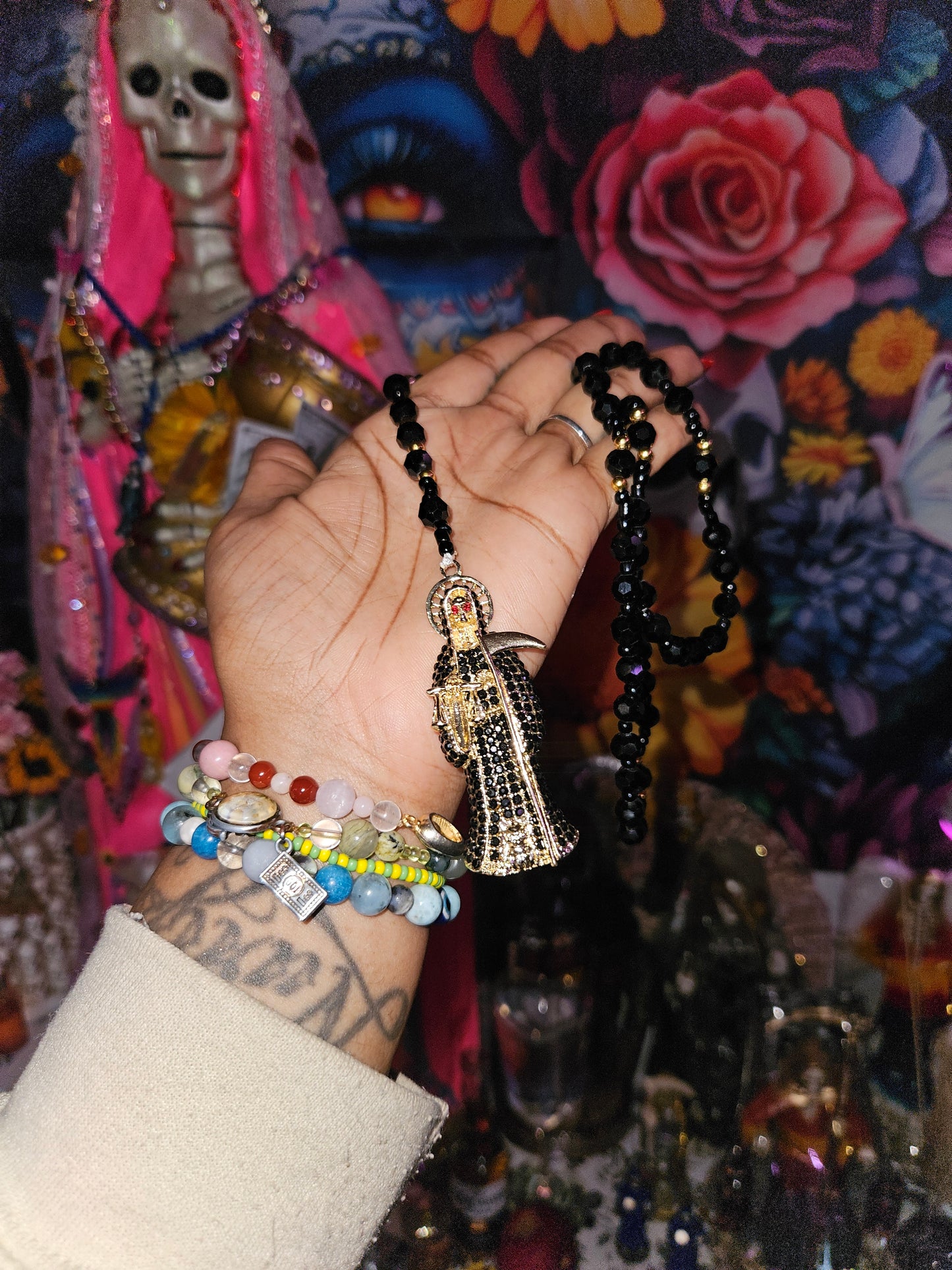 Santa Muerte Rosary