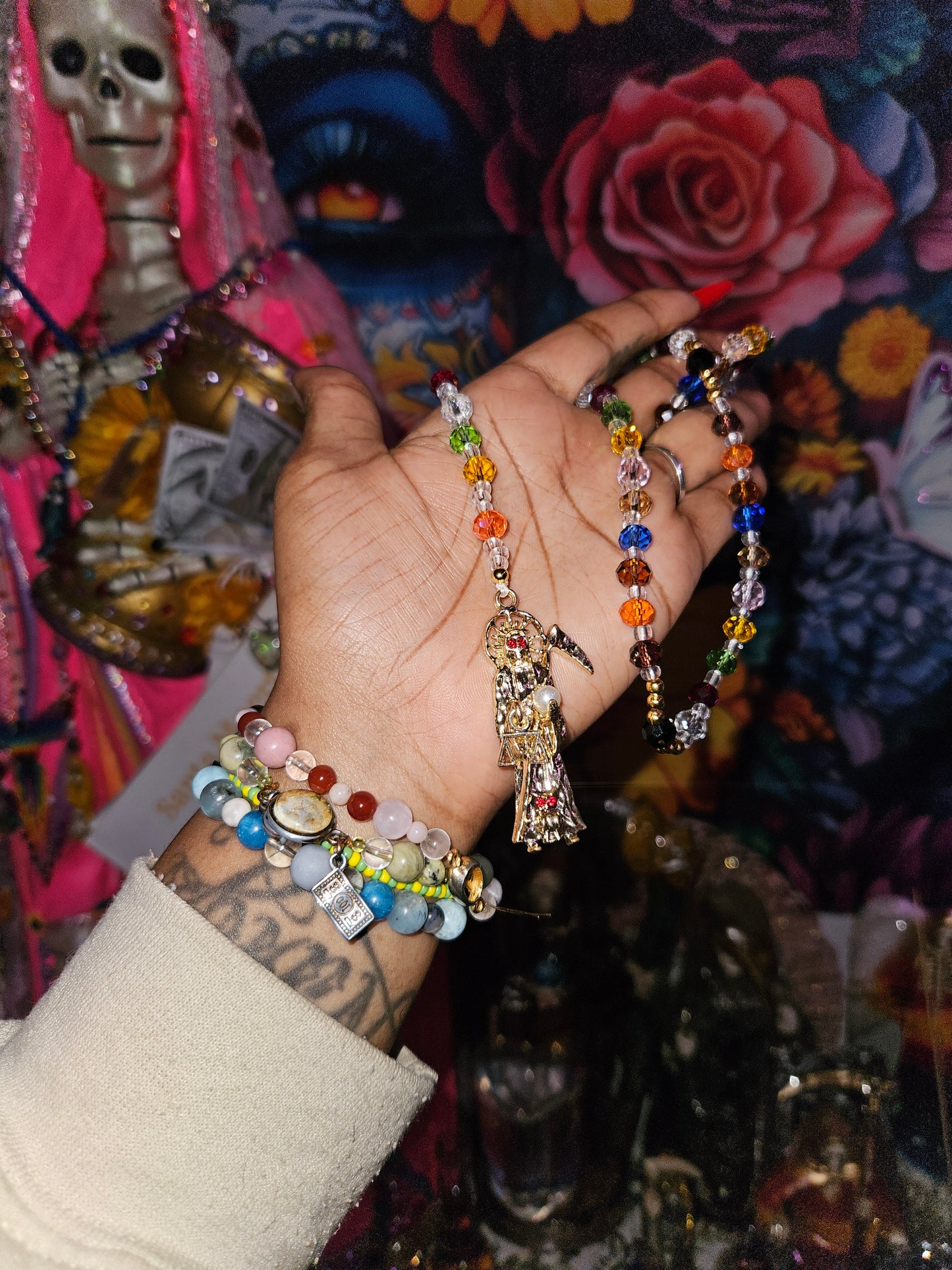 Santa Muerte Rosary