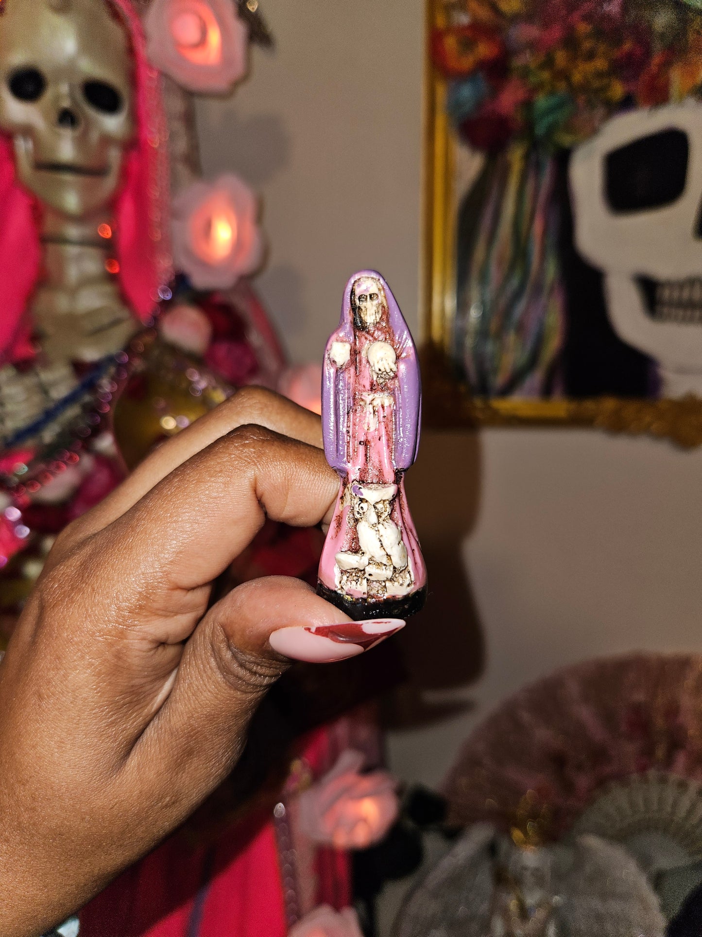 2.5" Mini Santa Muerte Statue