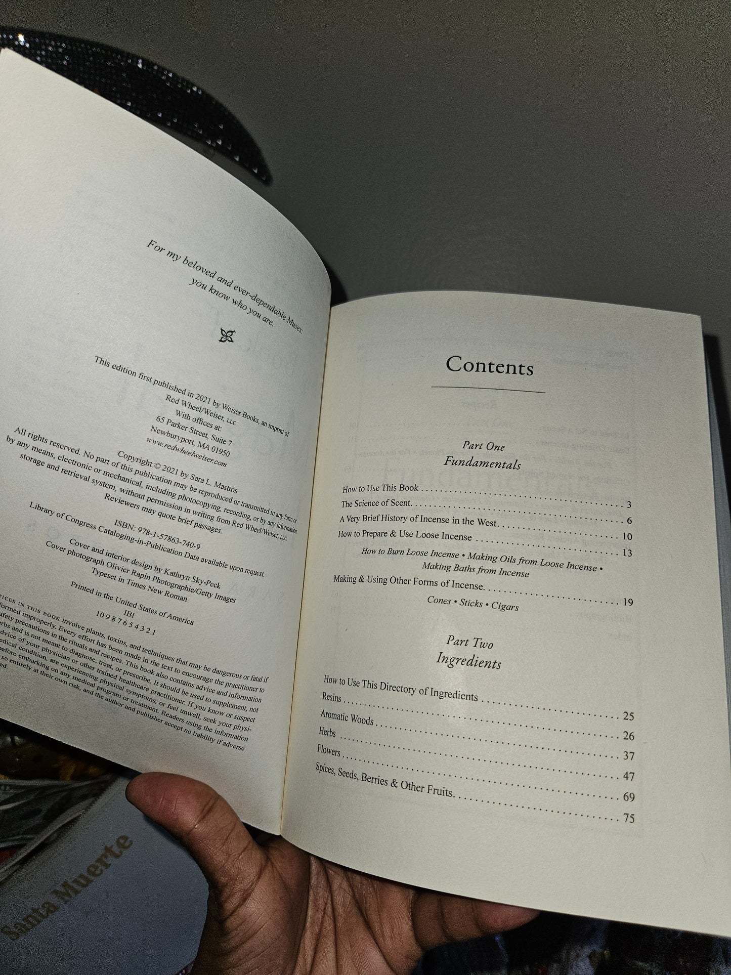 The Big Magical Book of Magical Incense by Sara L. Maestros