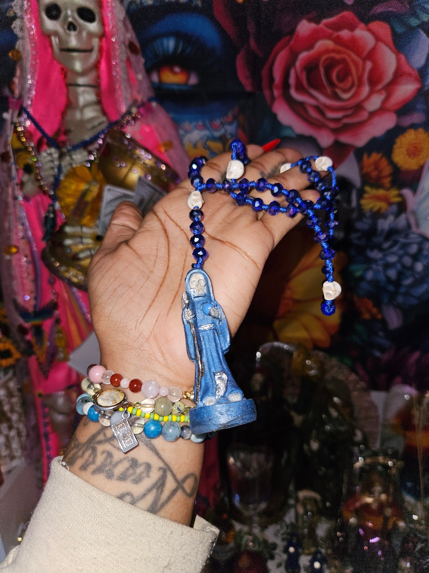 Santa Muerte Rosary