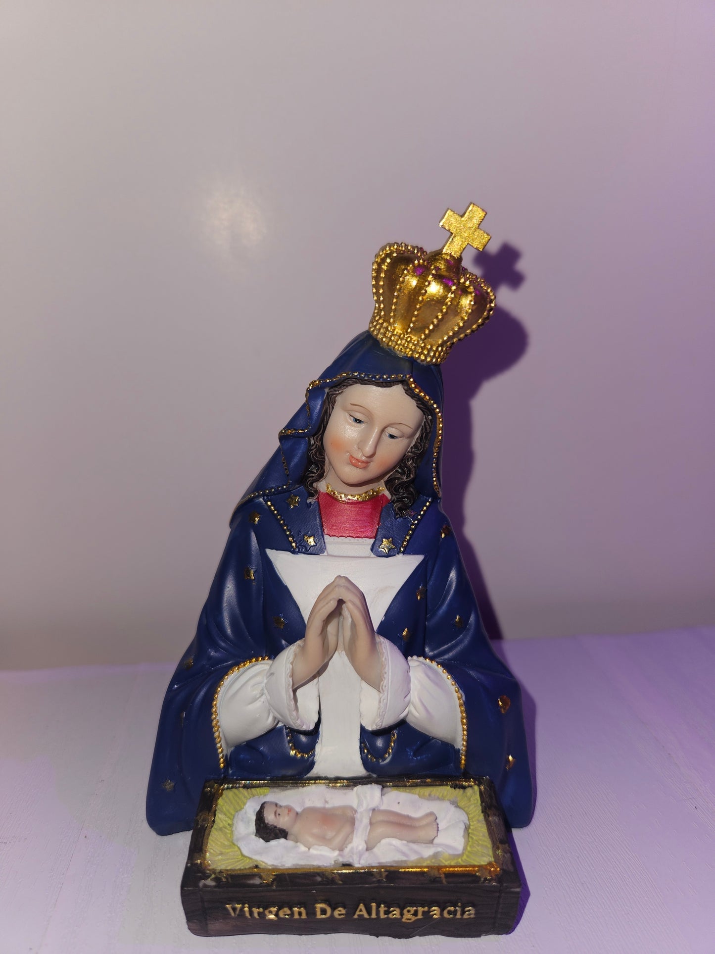 5" Virgen de La Altagracia Statue
