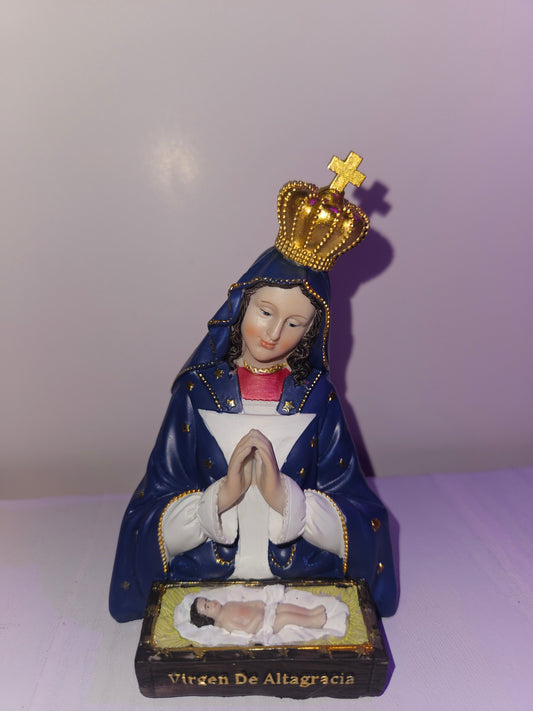 5" Virgen de La Altagracia Statue