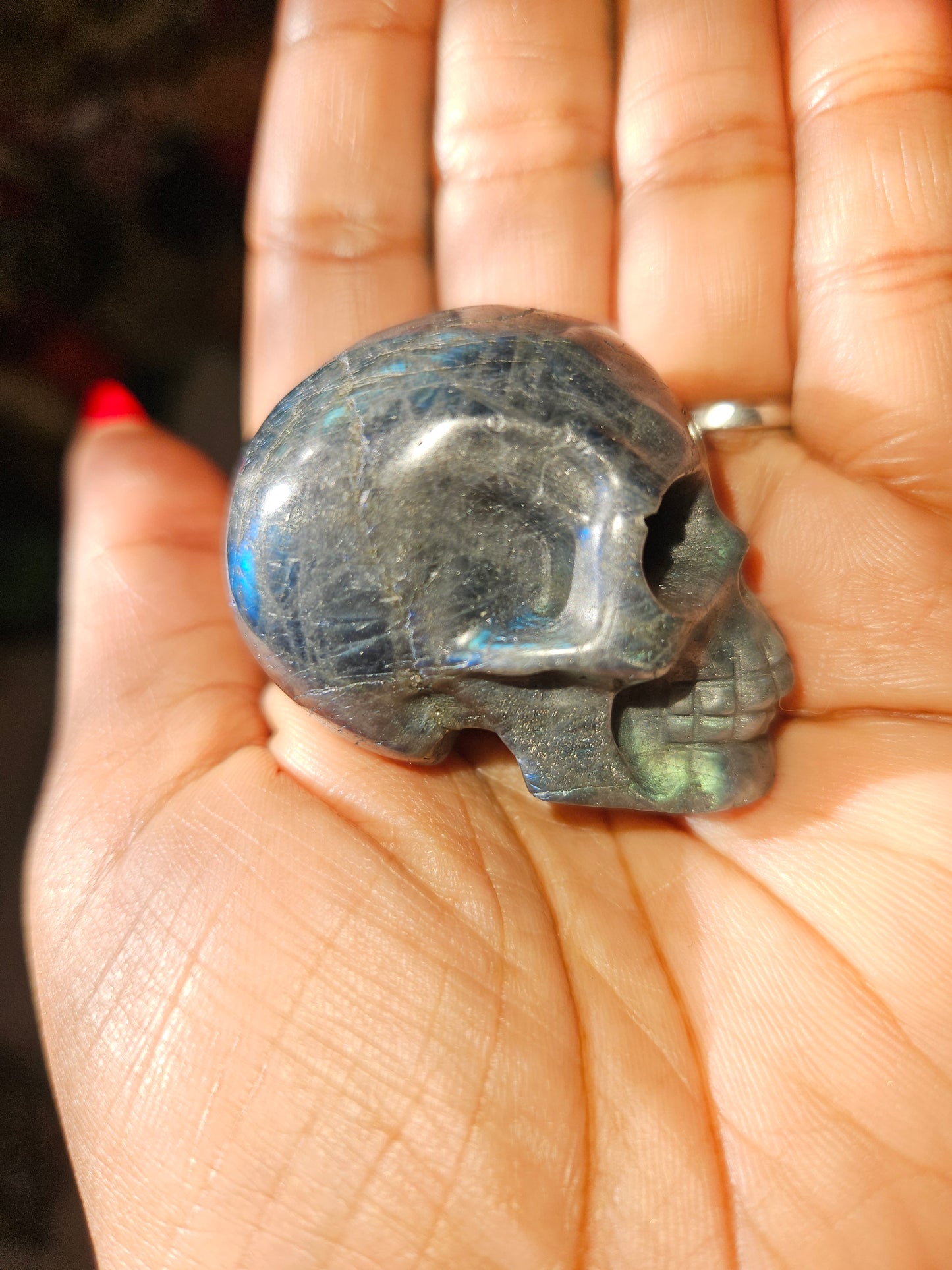 Hand-Carved Crystal Skull