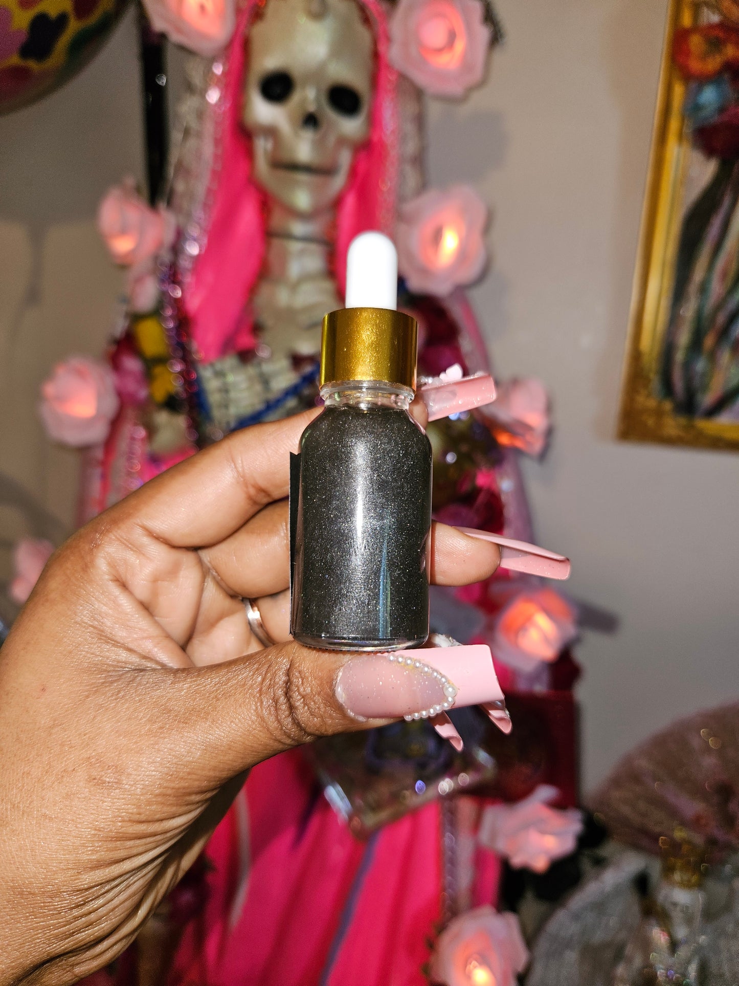 La Niña Negra "Santa Muerte" Oil