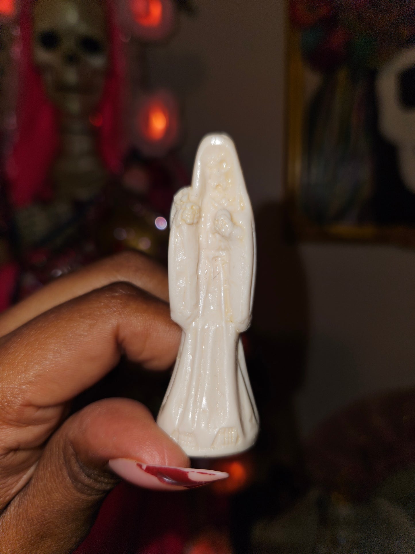 2.5" Mini Santa Muerte Statue Bundle
