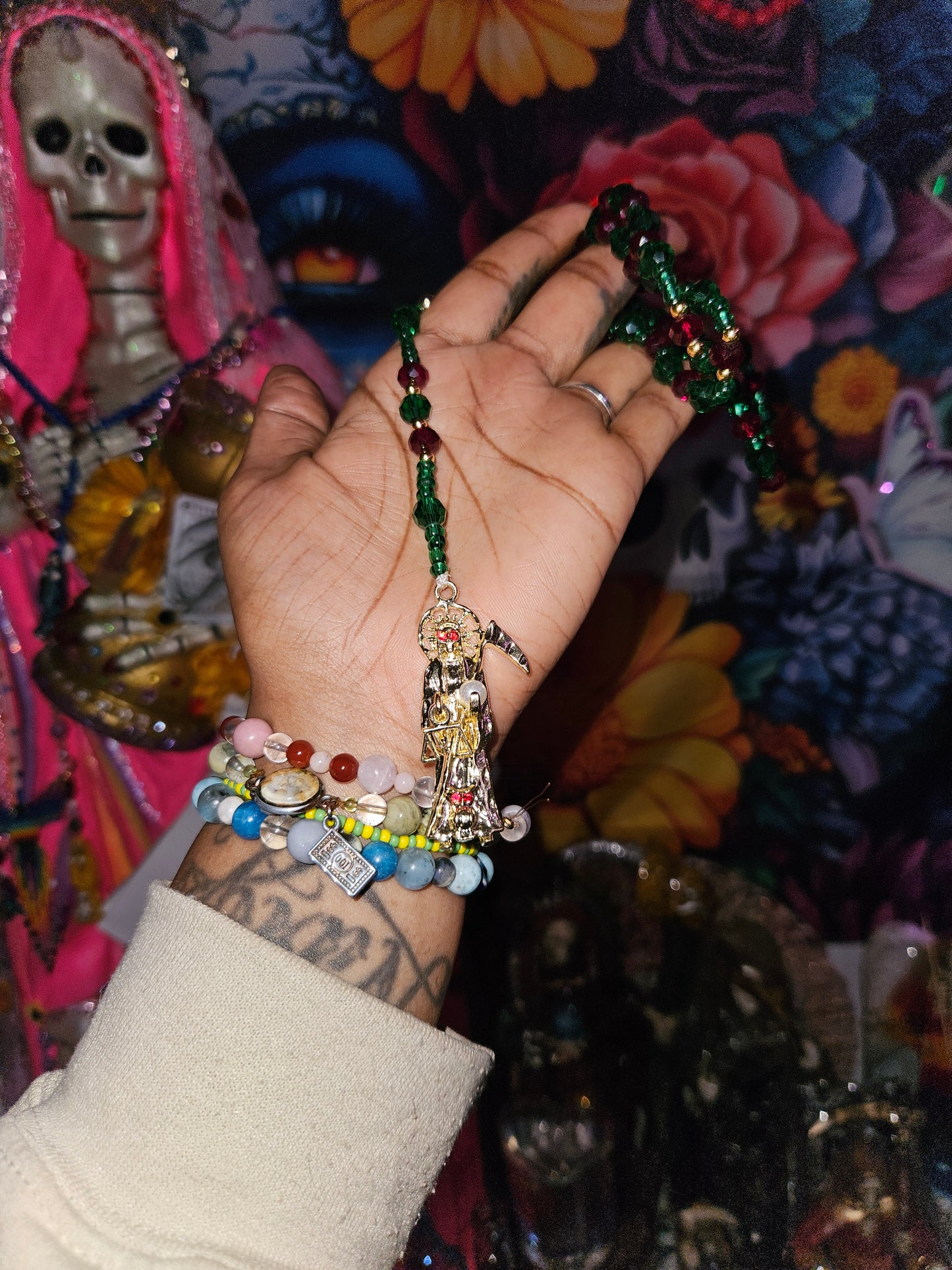 Santa Muerte Rosary