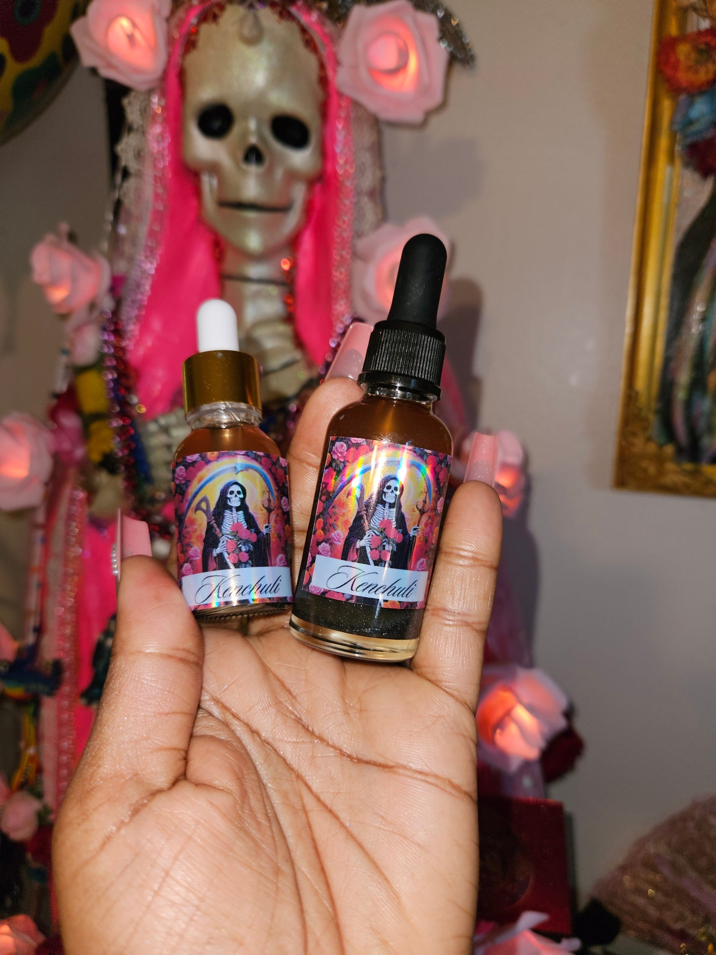 La Niña Negra "Santa Muerte" Oil