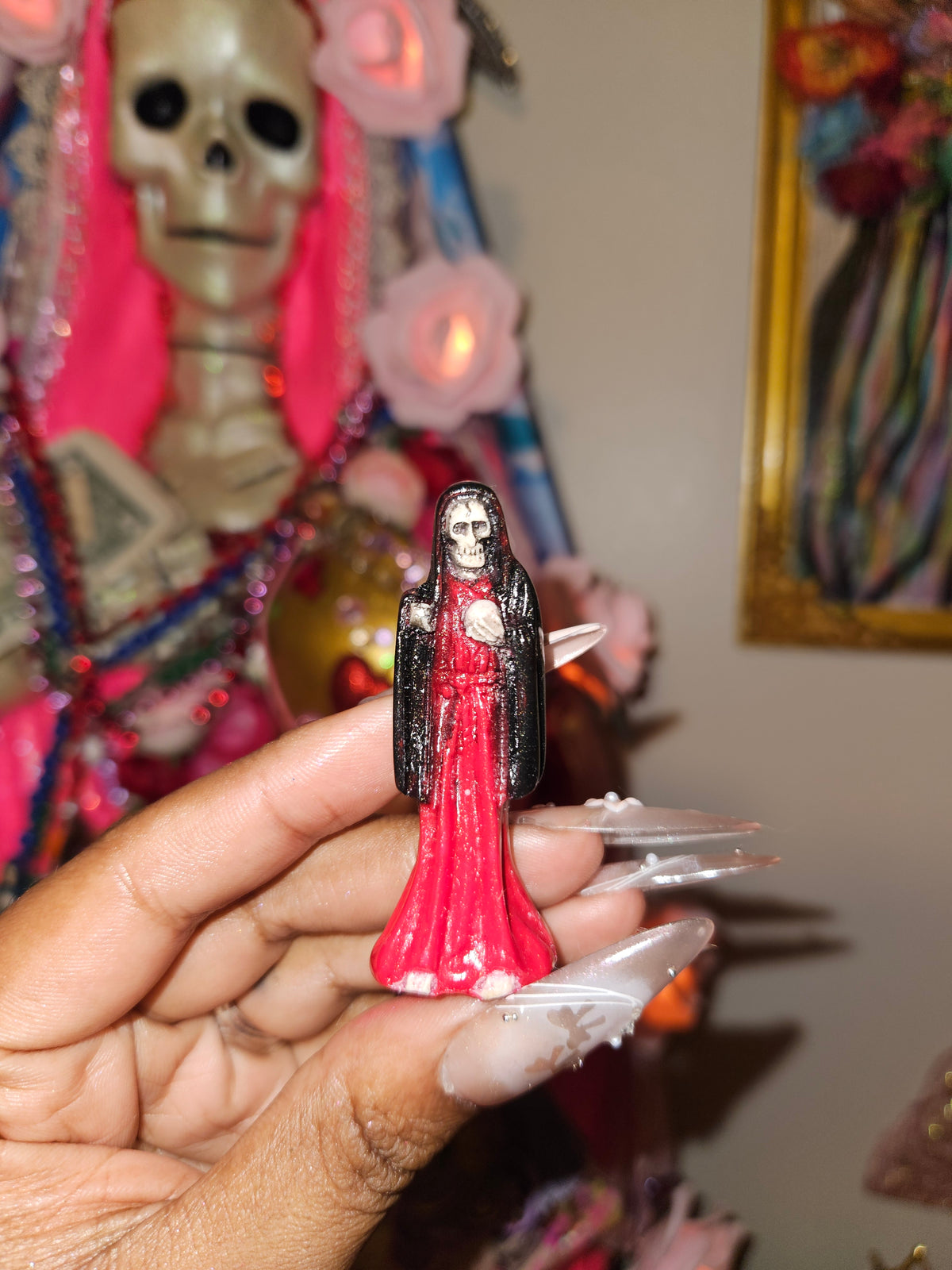2.5" Mini Santa Muerte Statue