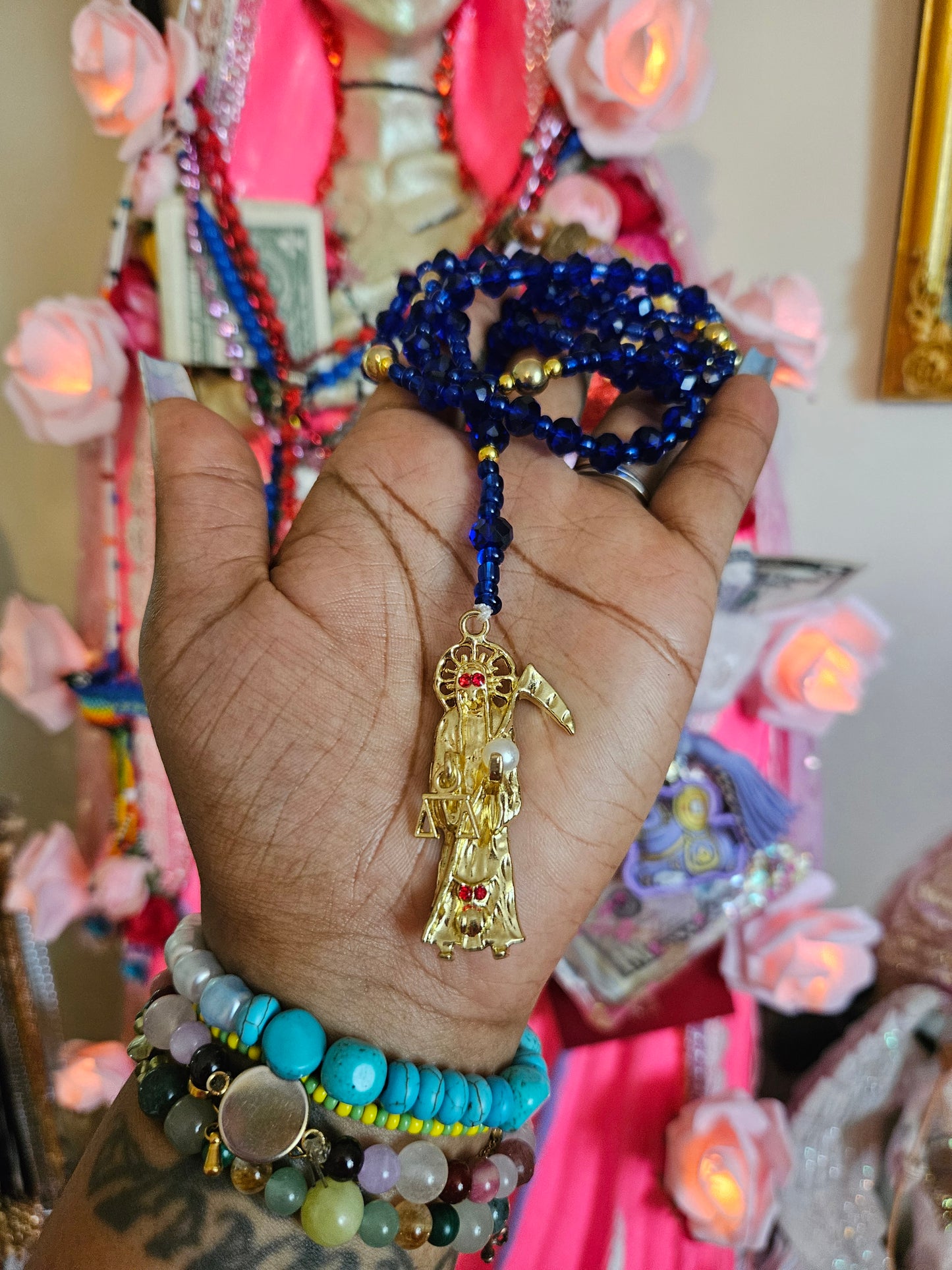 Santa Muerte Rosary