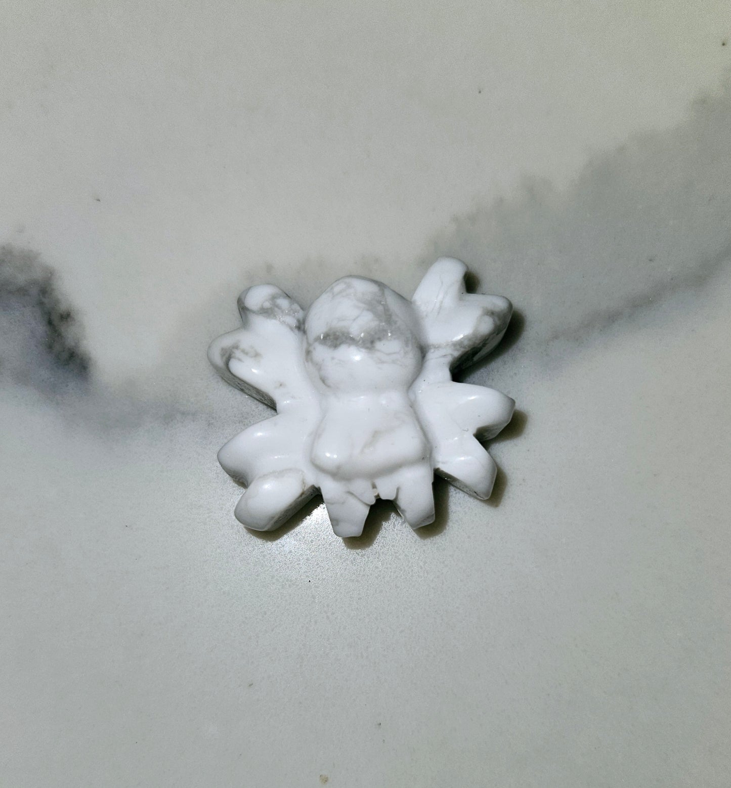 Hand-Carved Crystal Spider