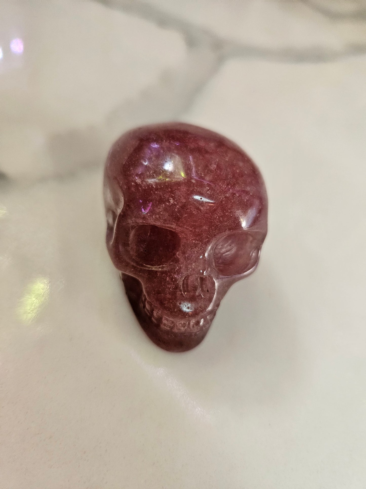 Hand-Carved Crystal Skull