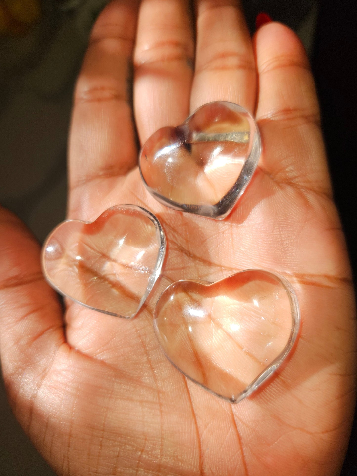 Clear Quartz Heart