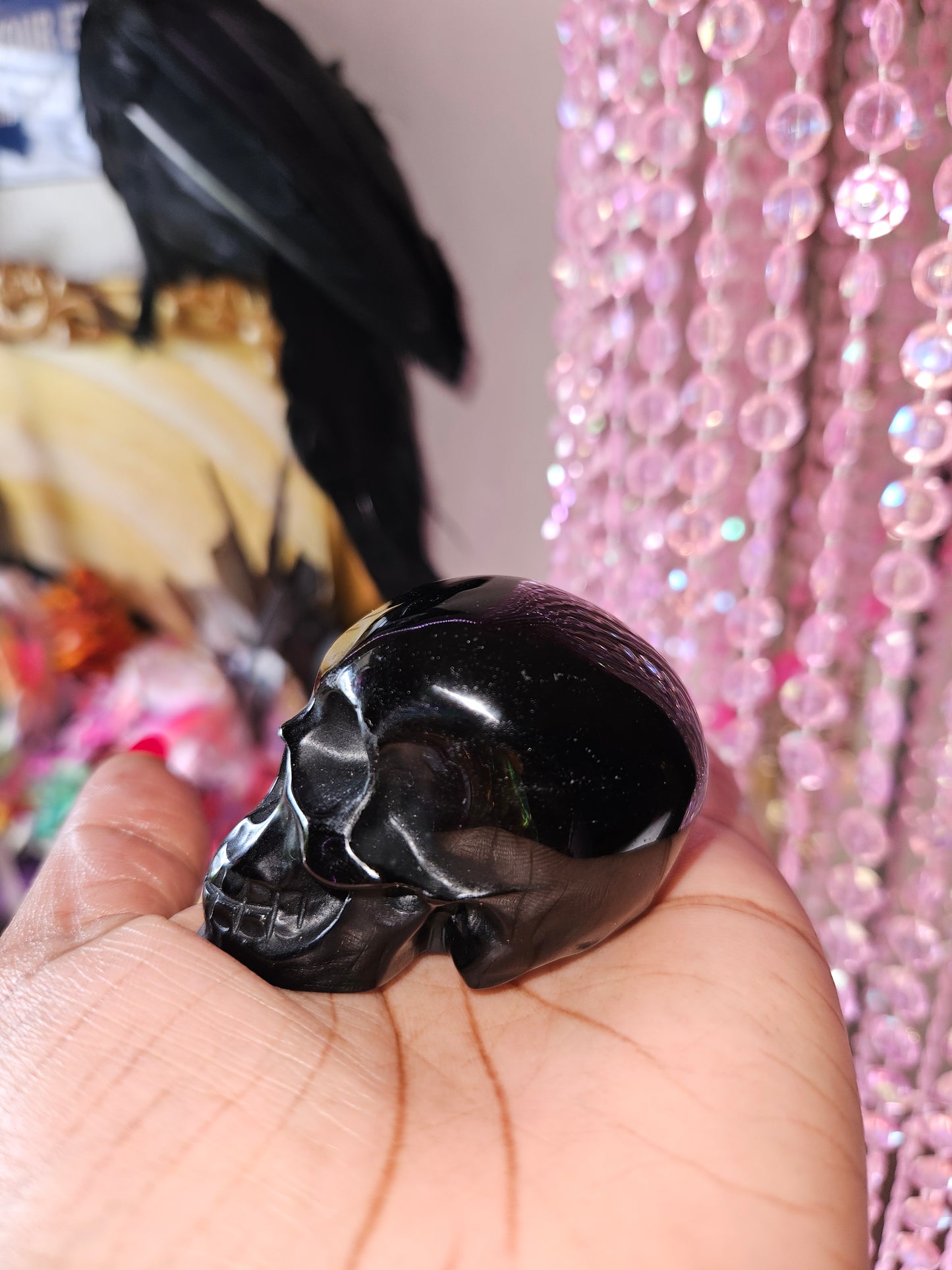 Hand-Carved Crystal Skull