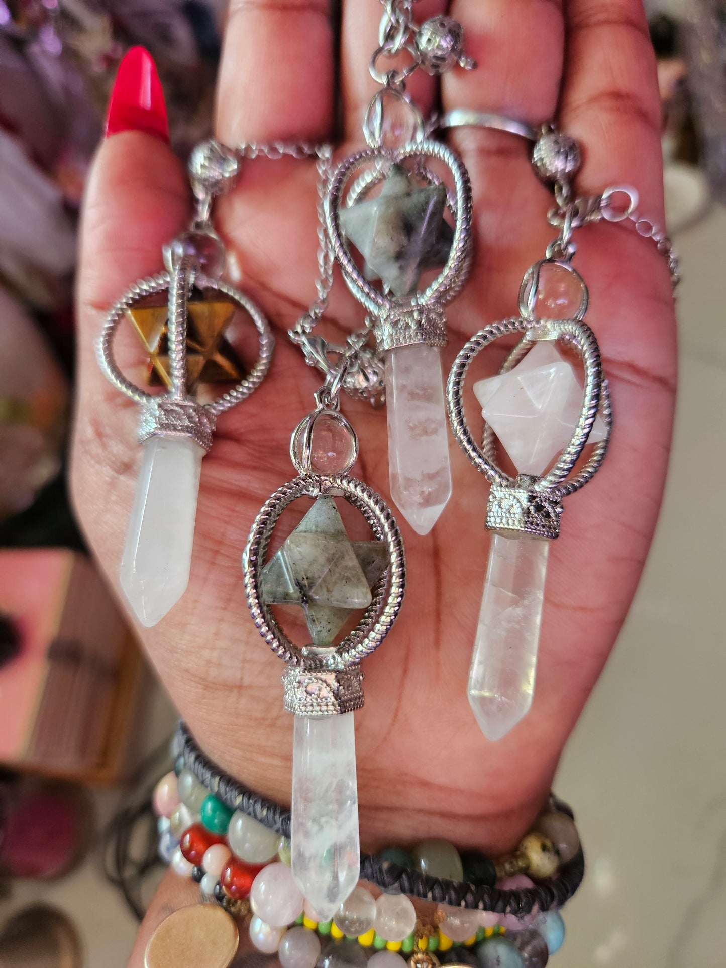 Crystal Pendulums