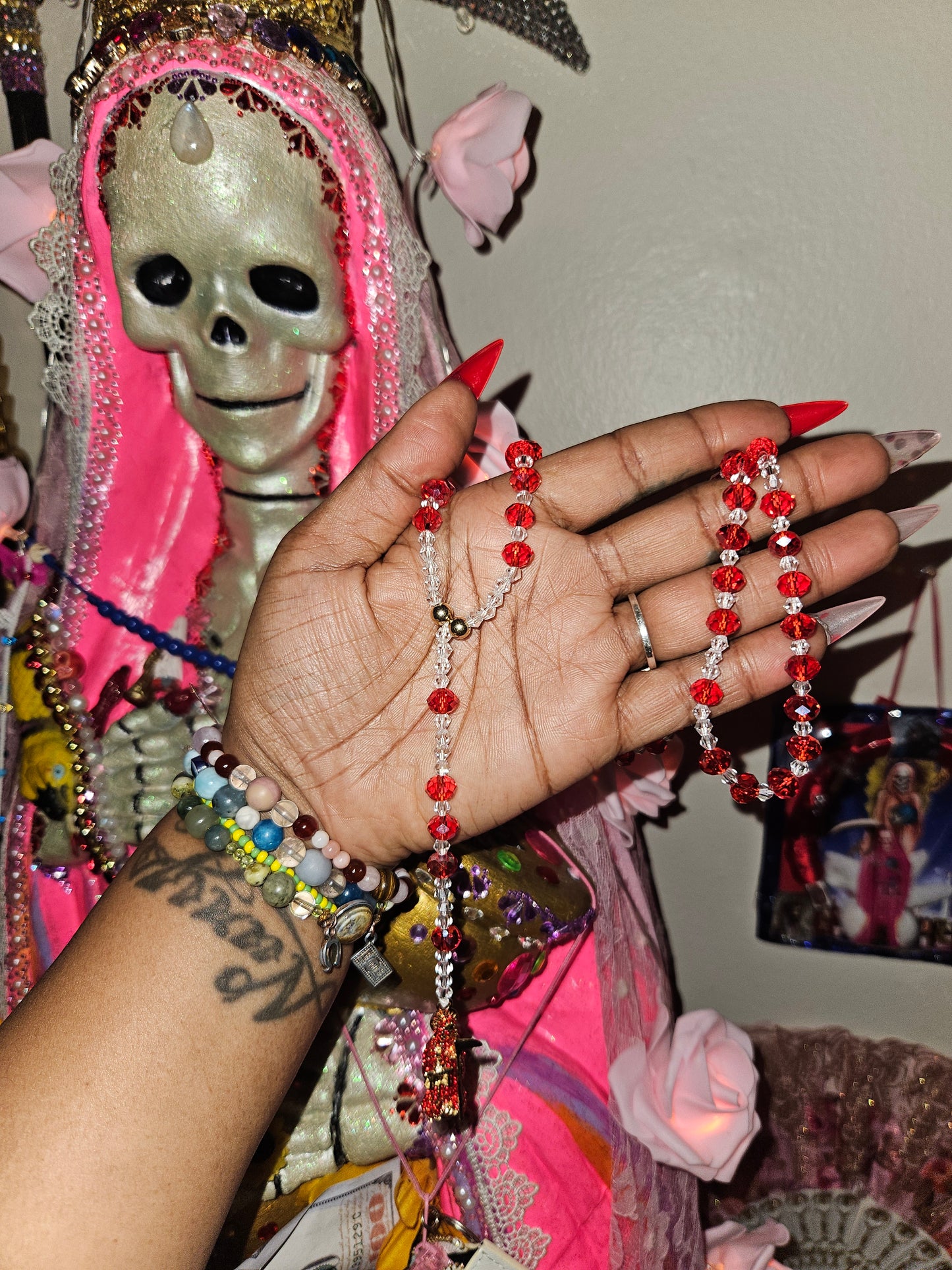 Santa Muerte Rosary