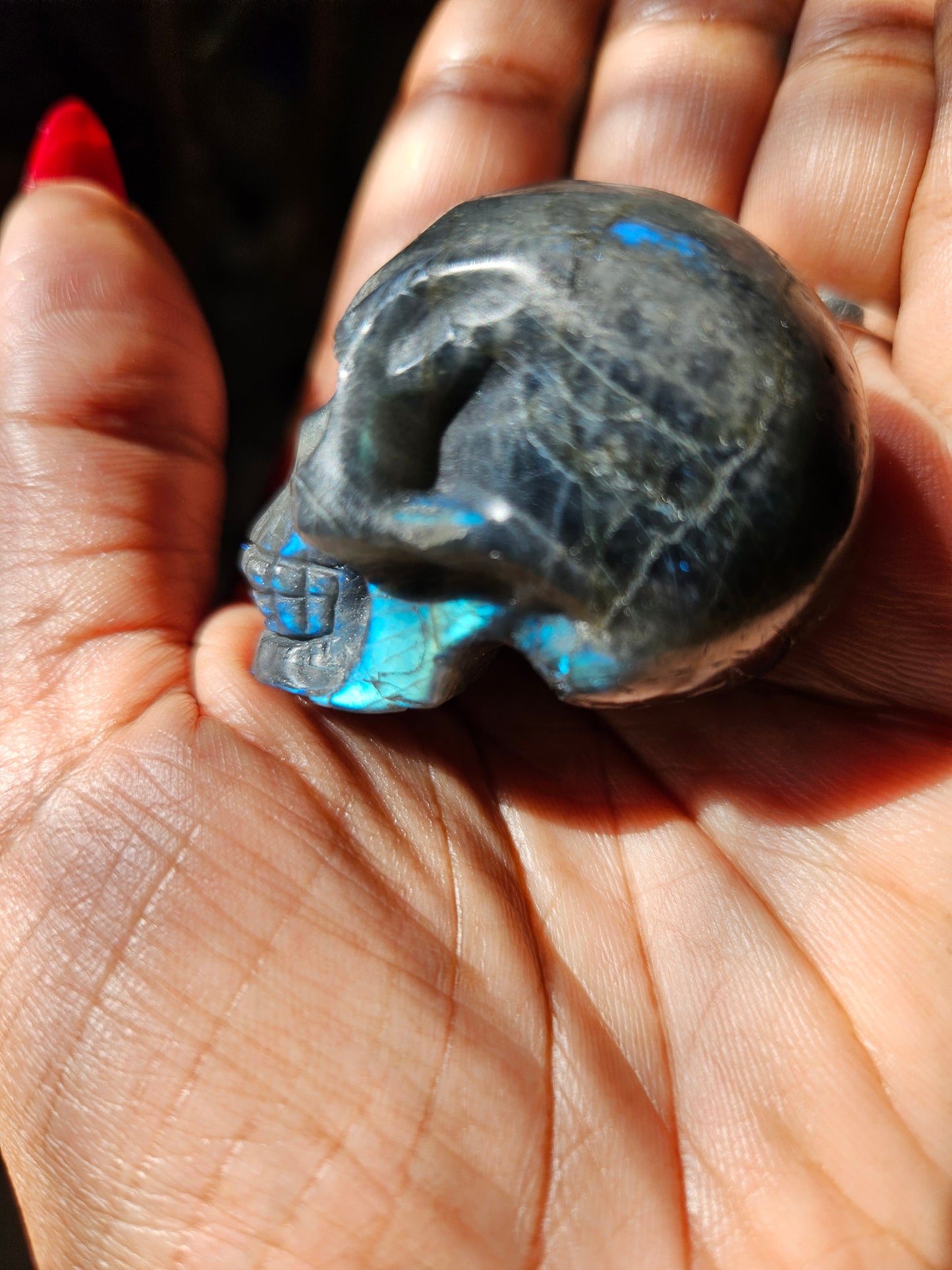 Hand-Carved Crystal Skull